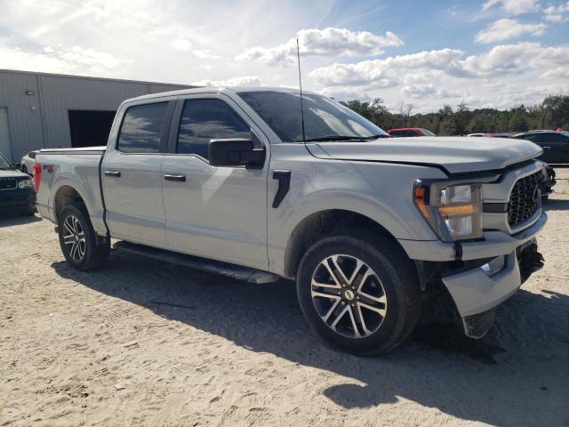 1FTEW1EP0PFA25374 - 2023 FORD F150 SUPERCREW GRAY photo 4