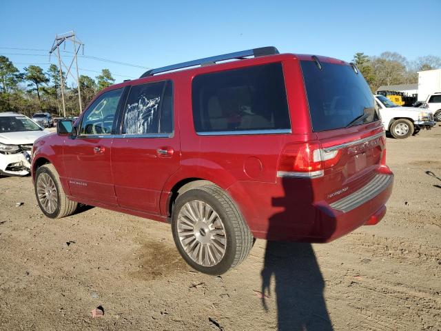 5LMJJ2HT1FEJ14086 - 2015 LINCOLN NAVIGATOR წითელი ფოტო 2