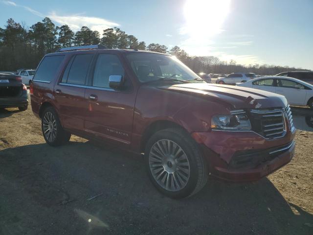 5LMJJ2HT1FEJ14086 - 2015 LINCOLN NAVIGATOR RED photo 4