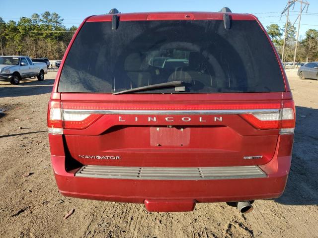 5LMJJ2HT1FEJ14086 - 2015 LINCOLN NAVIGATOR წითელი ფოტო 6