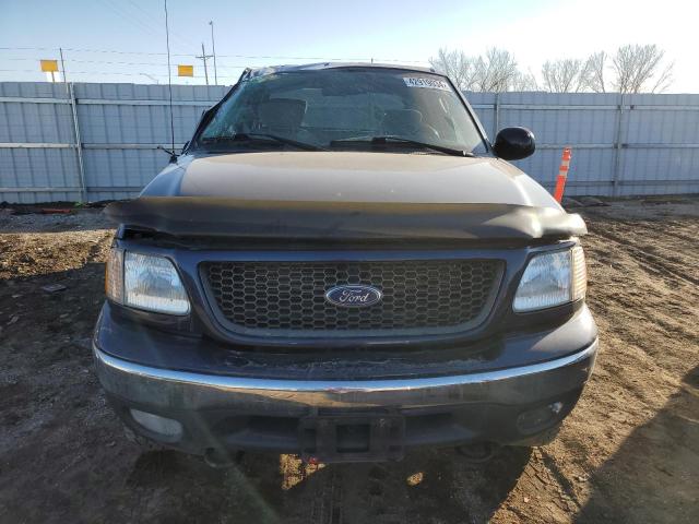 1FTRW08L63KD56286 - 2003 FORD F150 SUPERCREW BLUE photo 5