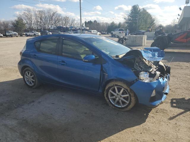 JTDKDTB31C1526075 - 2012 TOYOTA PRIUS C BLUE photo 4