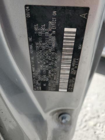 5TBRU341X5S442328 - 2005 TOYOTA TUNDRA ACCESS CAB SR5 GRAY photo 12