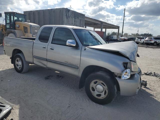 5TBRU341X5S442328 - 2005 TOYOTA TUNDRA ACCESS CAB SR5 GRAY photo 4