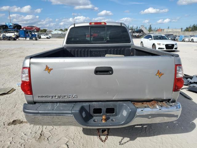 5TBRU341X5S442328 - 2005 TOYOTA TUNDRA ACCESS CAB SR5 GRAY photo 6