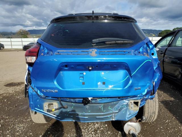 3N1CP5DV6ML488149 - 2021 NISSAN KICKS SR BLUE photo 6