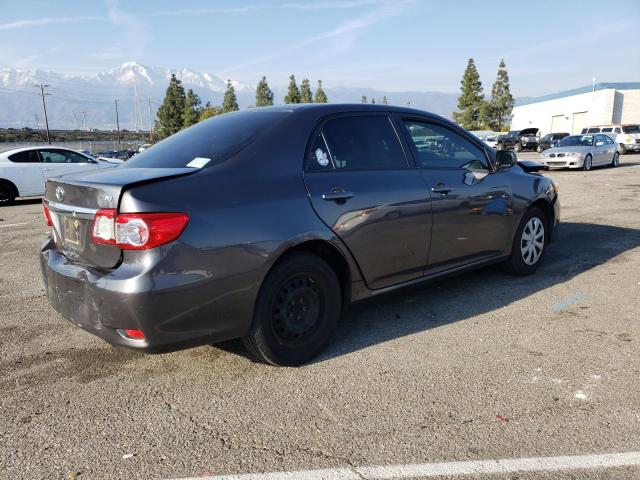 JTDBU4EE2B9124004 - 2011 TOYOTA COROLLA BASE GRAY photo 3