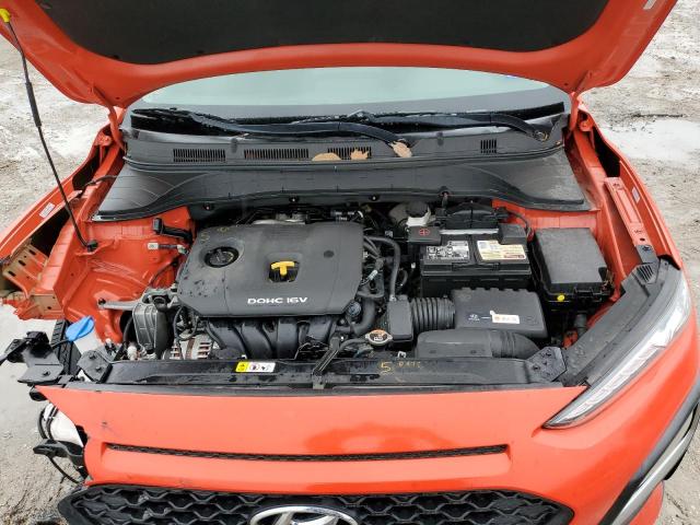 KM8K12AA7KU290768 - 2019 HYUNDAI KONA SE ORANGE photo 11