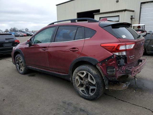 JF2GTAMC9KH394443 - 2019 SUBARU CROSSTREK LIMITED BURGUNDY photo 2