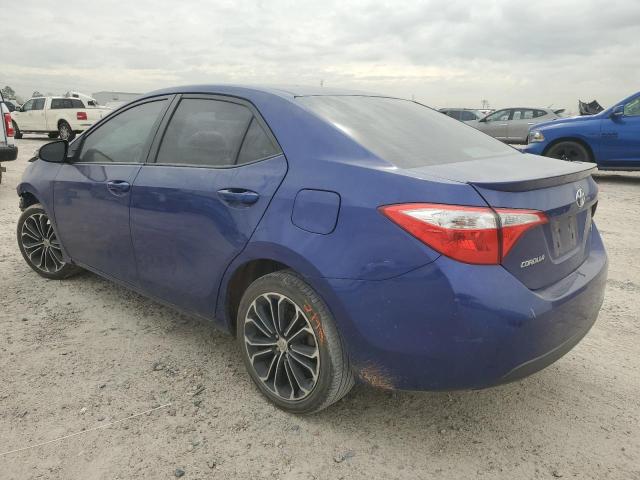 5YFBURHE6GP523492 - 2016 TOYOTA COROLLA L BLUE photo 2