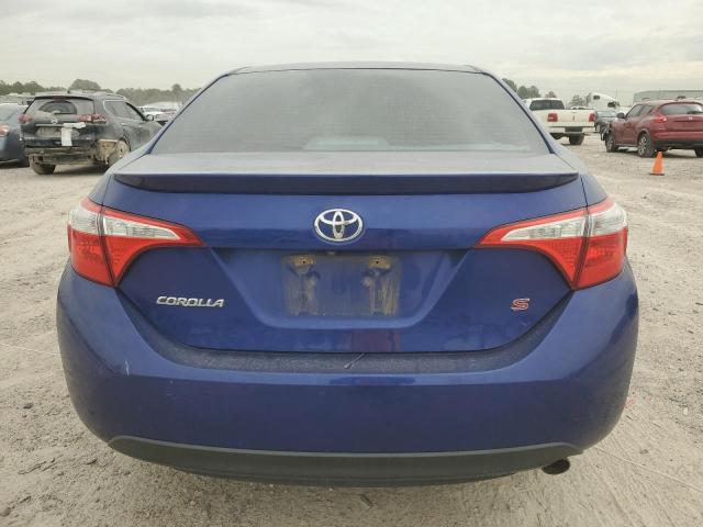 5YFBURHE6GP523492 - 2016 TOYOTA COROLLA L BLUE photo 6