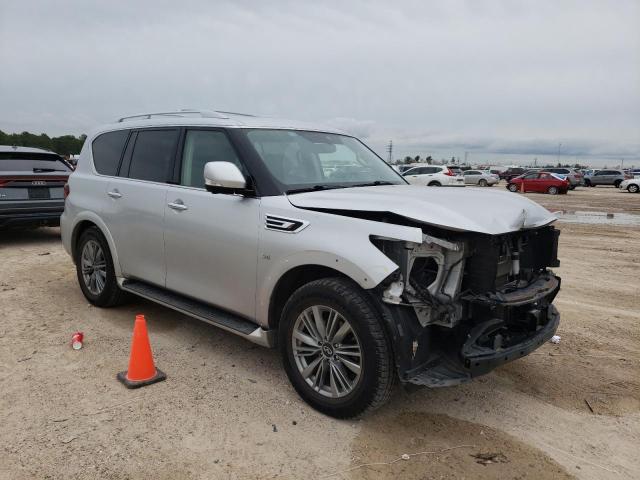 JN8AZ2NE2J9192758 - 2018 INFINITI QX80 BASE SILVER photo 4