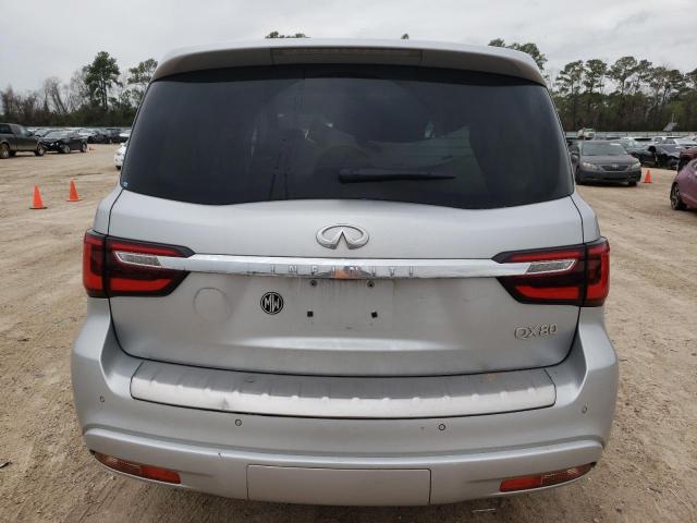 JN8AZ2NE2J9192758 - 2018 INFINITI QX80 BASE SILVER photo 6