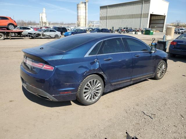 3LN6L5A91HR628524 - 2017 LINCOLN MKZ PREMIERE BLUE photo 3