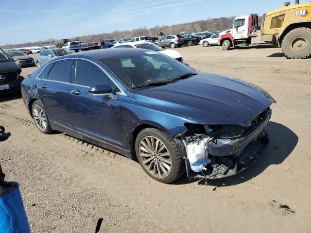 3LN6L5A91HR628524 - 2017 LINCOLN MKZ PREMIERE BLUE photo 4