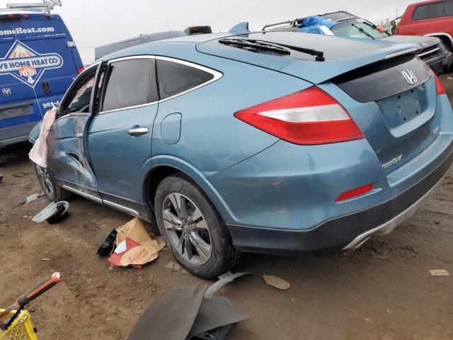 5J6TF2H57EL000455 - 2014 HONDA CROSSTOUR EXL ლურჯი ფოტო 2