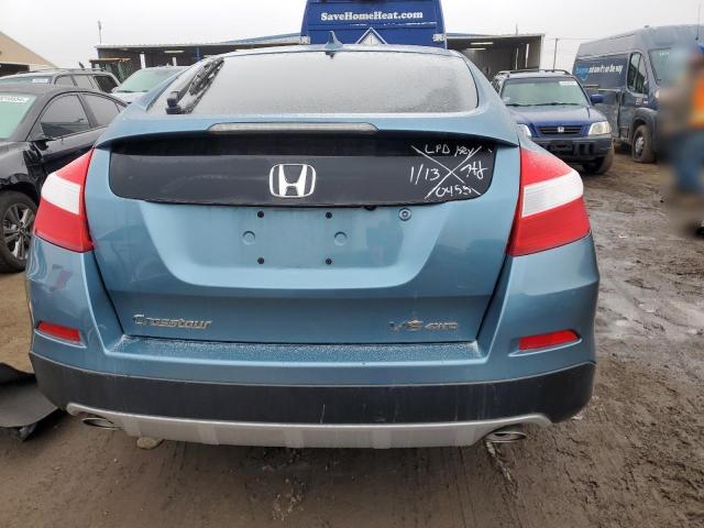 5J6TF2H57EL000455 - 2014 HONDA CROSSTOUR EXL ლურჯი ფოტო 6