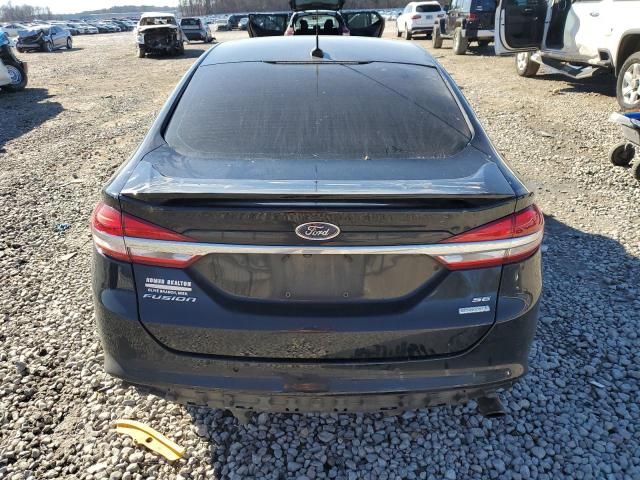 3FA6P0HD6JR279913 - 2018 FORD FUSION SE BLACK photo 6