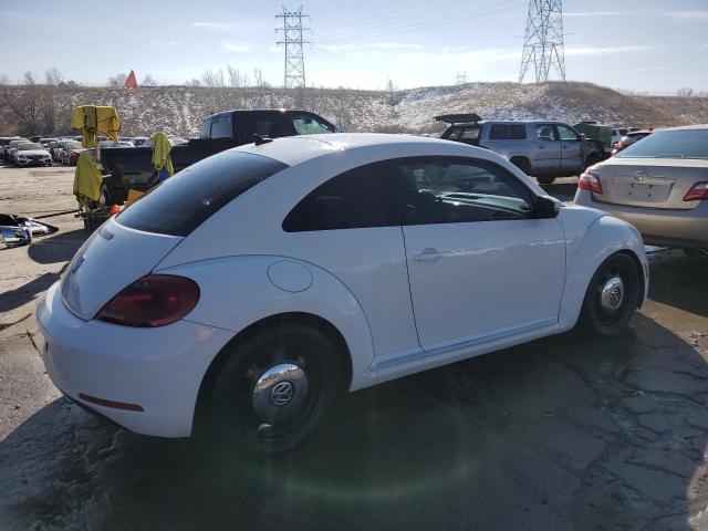 3VWJX7AT2EM616544 - 2014 VOLKSWAGEN BEETLE WHITE photo 3