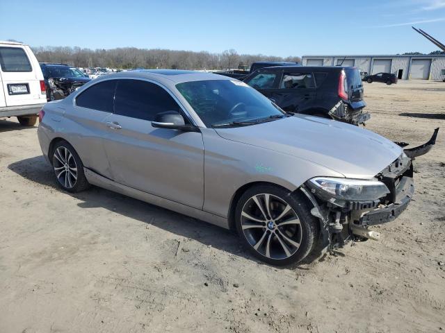 WBA1F5C57FV257267 - 2015 BMW 228 I SILVER photo 4