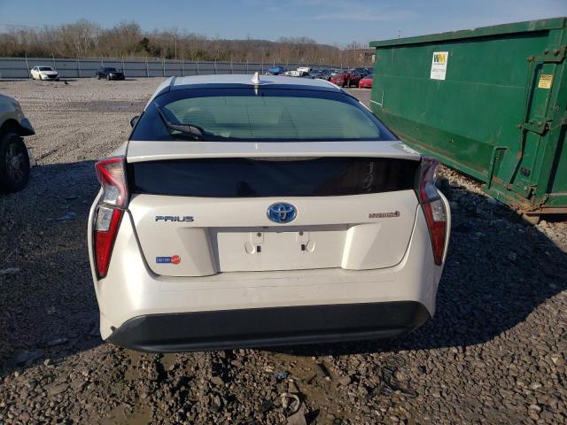 JTDKARFU0G3010752 - 2016 TOYOTA PRIUS WHITE photo 6