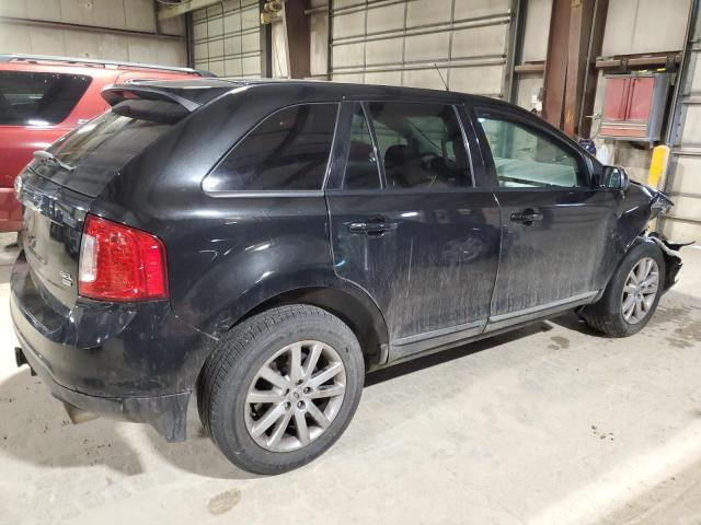 2FMDK4JC0DBA05386 - 2013 FORD EDGE SEL BLACK photo 3