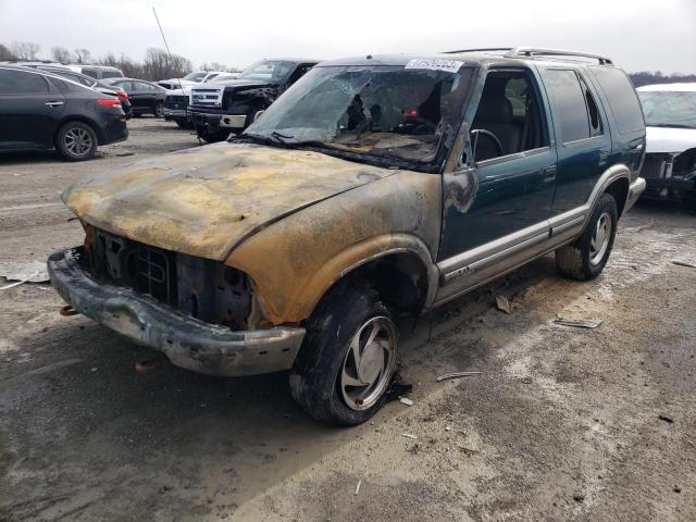 1GNDT13W6W2237661 - 1998 CHEVROLET BLAZER GREEN photo 1