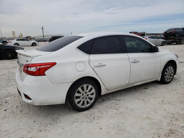 3N1AB7APXGY286123 - 2016 NISSAN SENTRA S WHITE photo 3