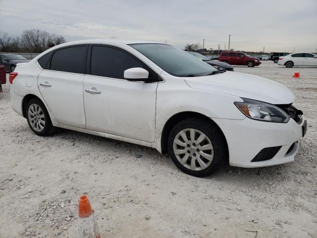 3N1AB7APXGY286123 - 2016 NISSAN SENTRA S WHITE photo 4