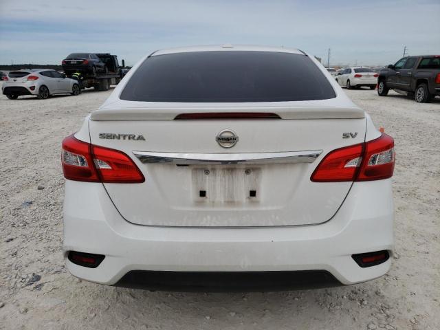 3N1AB7APXGY286123 - 2016 NISSAN SENTRA S WHITE photo 6