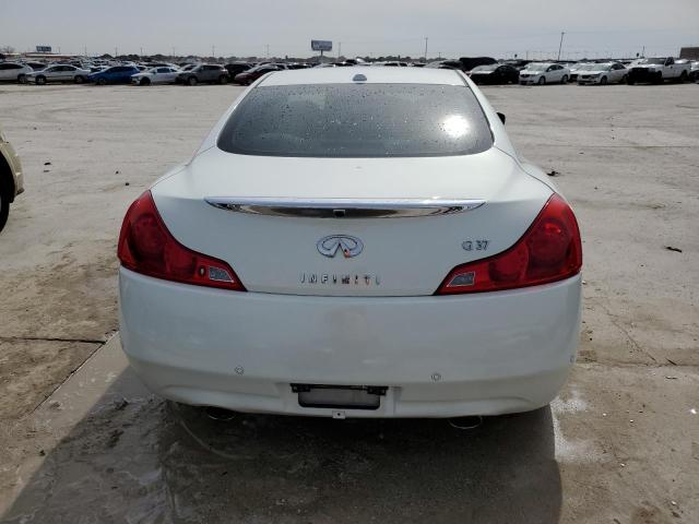 JN1CV6EK4CM420551 - 2012 INFINITI G37 BASE WHITE photo 6