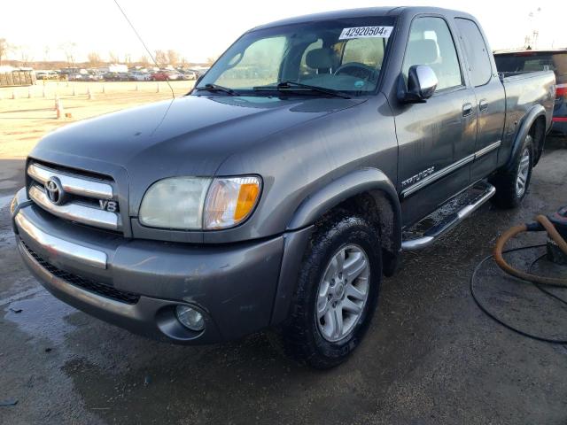 5TBBT44183S391953 - 2003 TOYOTA TUNDRA ACCESS CAB SR5 GRAY photo 1