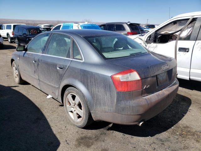 WAULT68E13A211551 - 2003 AUDI A4 3.0 QUATTRO GRAY photo 2