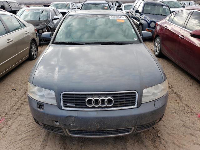 WAULT68E13A211551 - 2003 AUDI A4 3.0 QUATTRO GRAY photo 5