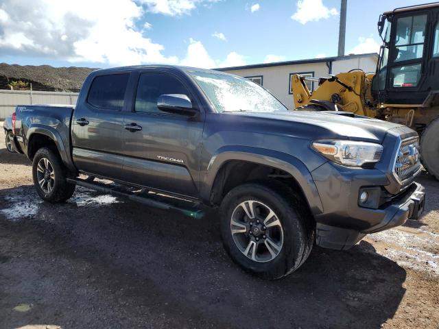 3TMAZ5CN7GM025810 - 2016 TOYOTA TACOMA DOUBLE CAB CHARCOAL photo 1