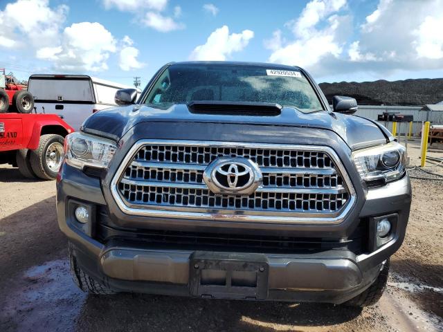 3TMAZ5CN7GM025810 - 2016 TOYOTA TACOMA DOUBLE CAB CHARCOAL photo 5