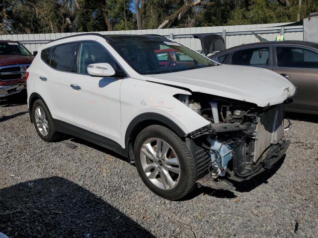 5XYZW4LA7FG242384 - 2015 HYUNDAI SANTA FE S WHITE photo 4