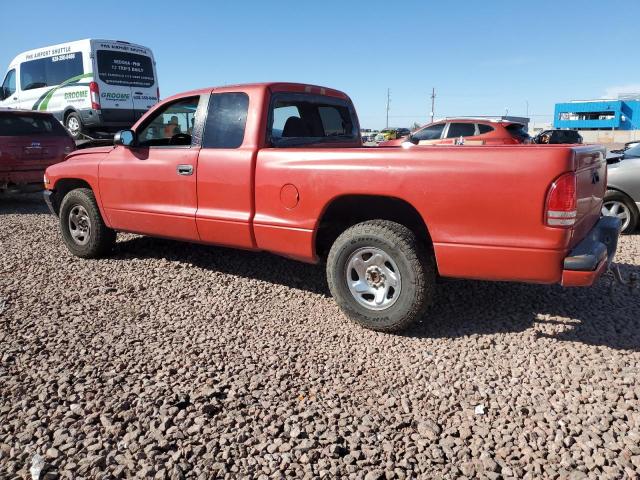 1B7GL22X9XS269530 - 1999 DODGE DAKOTA RED photo 2