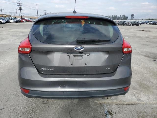 1FADP3K2XFL314507 - 2015 FORD FOCUS SE GRAY photo 6