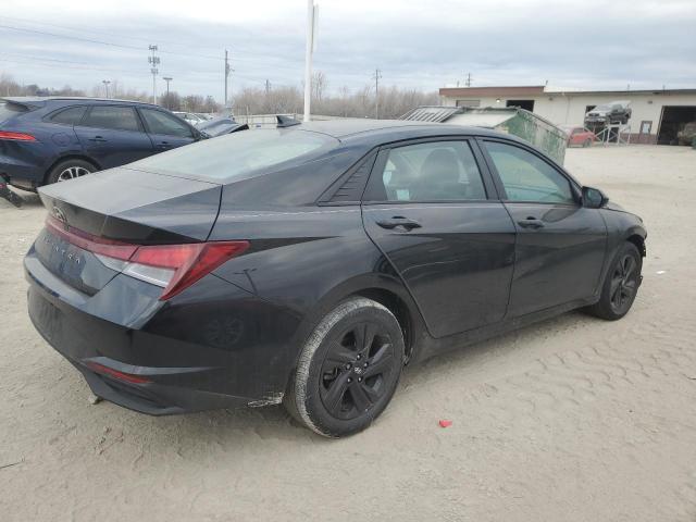 5NPLM4AG7MH004401 - 2021 HYUNDAI ELANTRA SEL BLACK photo 3