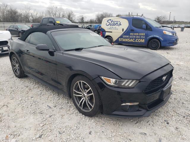1FATP8UH0F5419345 - 2015 FORD MUSTANG BLACK photo 4