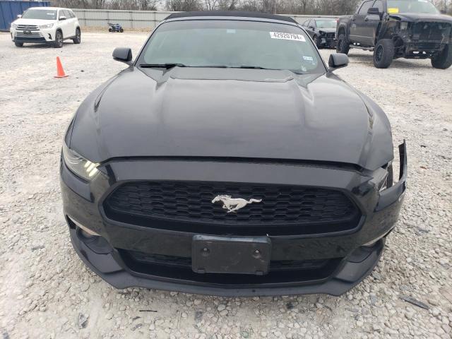 1FATP8UH0F5419345 - 2015 FORD MUSTANG BLACK photo 5