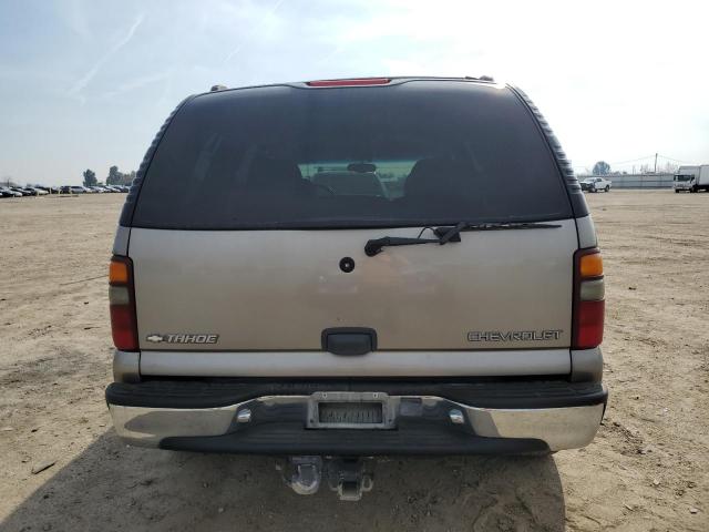 1GNEK13T41J134623 - 2001 CHEVROLET TAHOE K1500 TAN photo 6