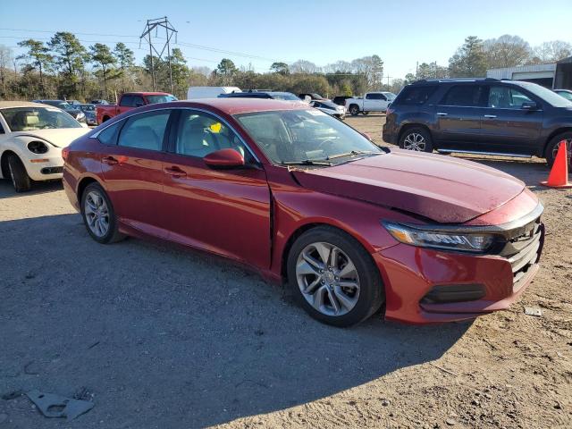 1HGCV1F11LA045131 - 2020 HONDA ACCORD LX RED photo 4