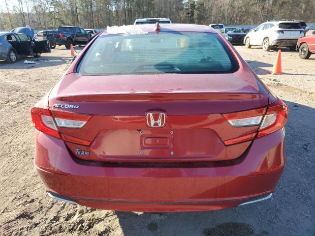 1HGCV1F11LA045131 - 2020 HONDA ACCORD LX RED photo 6