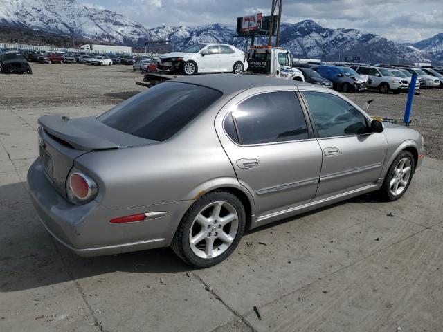 JN1DA31D32T420180 - 2002 NISSAN MAXIMA GLE SILVER photo 3