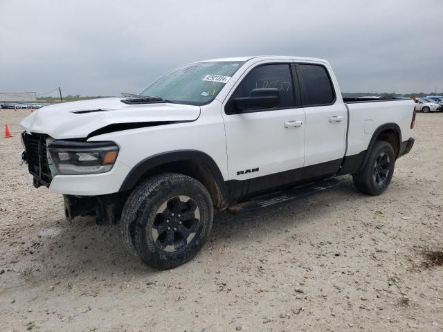 1C6SRFET4KN806781 - 2019 RAM 1500 REBEL WHITE photo 1