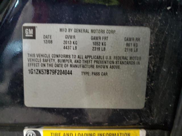 1G1ZK57B79F204044 - 2009 CHEVROLET MALIBU LTZ 蓝色 照片 12