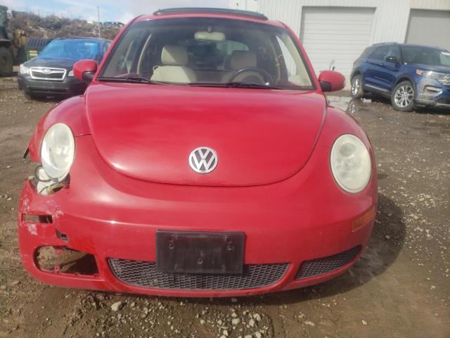 3VWRG3AG5AM026380 - 2010 VOLKSWAGEN NEW BEETLE RED photo 5