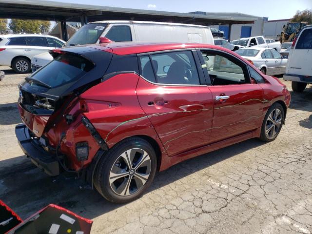 1N4AZ1CP6LC302197 - 2020 NISSAN LEAF SV RED photo 3